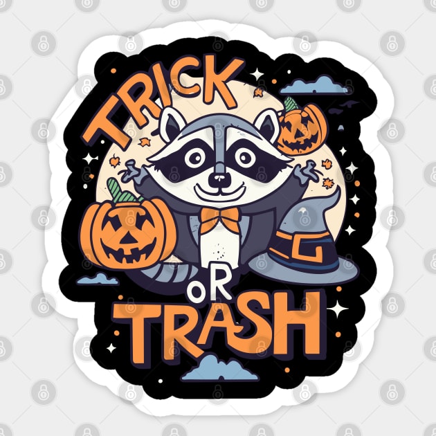 trick-or-trash Sticker by Space Monkeys NFT